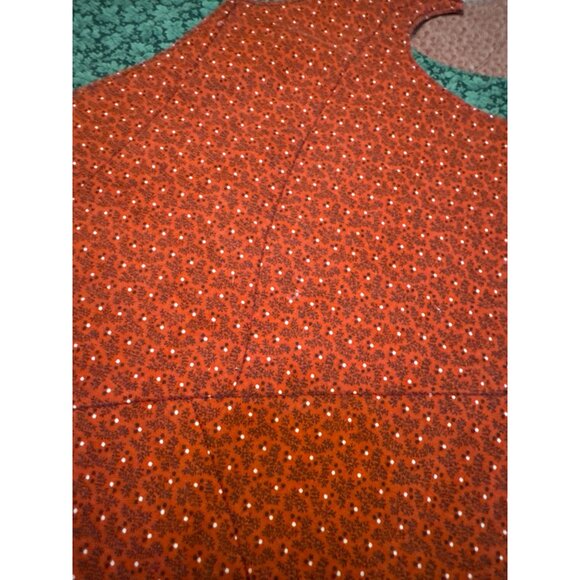 Quilt Leaves 7 Fabric Cutouts Set 6 Placemats In Assorted Autumn Colors With Var - Picture 6 of 10